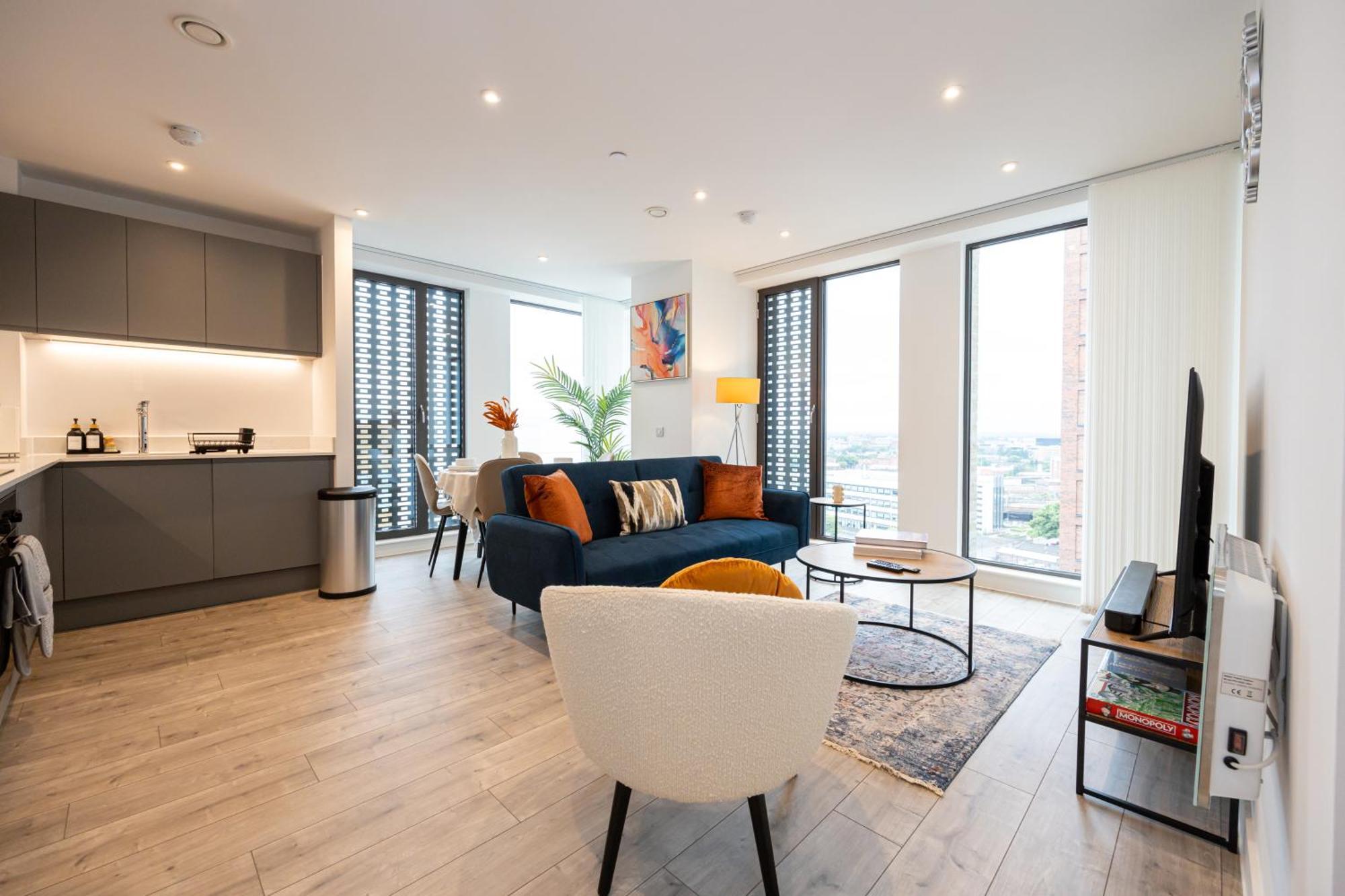Pet Friendly 2Br Near Station By Asquare Letting Lejlighed Manchester Eksteriør billede